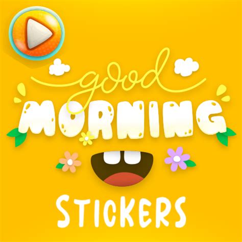 Good Morning Stickers GIF - Apps on Google Play