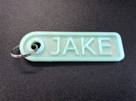 Creating a Customized 3D Printed Keychain with SketchUp – Digital Learning & Scholarship