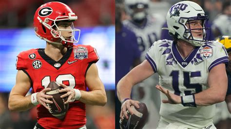 Georgia, TCU advance to 2023 College Football Playoff National ...