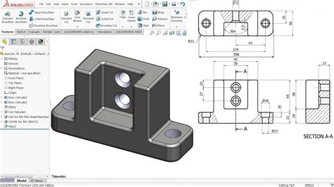 SolidWorks Tutorial for beginners Exercise 78 - YouTube