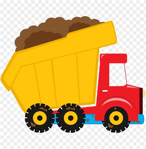 Free Dump Truck Clipart Clipart Image Source - Dump Truck Clipart PNG Transparent With Clear ...