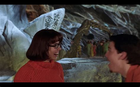 In Scooby-Doo (2002), Velma does not kiss the boy the film has been ...