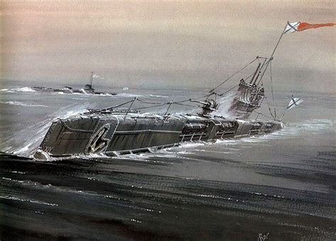 Submarine Painting at PaintingValley.com | Explore collection of Submarine Painting