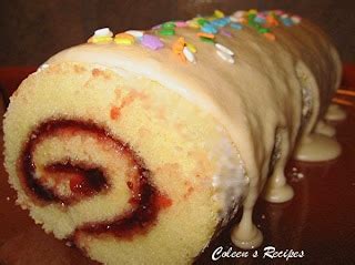 Coleen's Recipes: CLASSIC JELLY ROLL CAKE