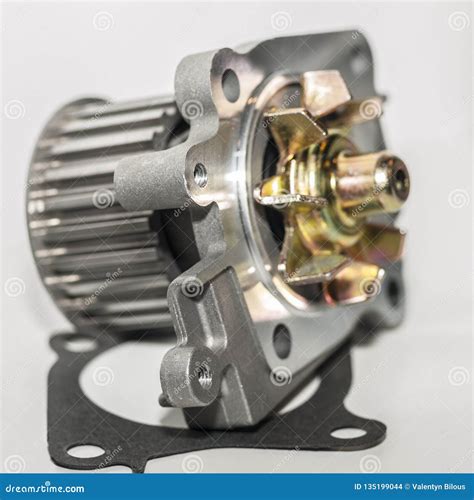 Water Pump for Car Engine Cooling System Stock Photo - Image of damaged, automotive: 135199044