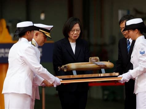 Taiwan reveals first domestically made submarine in defence milestone ...