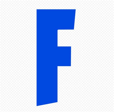 HD Blue F Fortnite Logo Letter PNG | Citypng