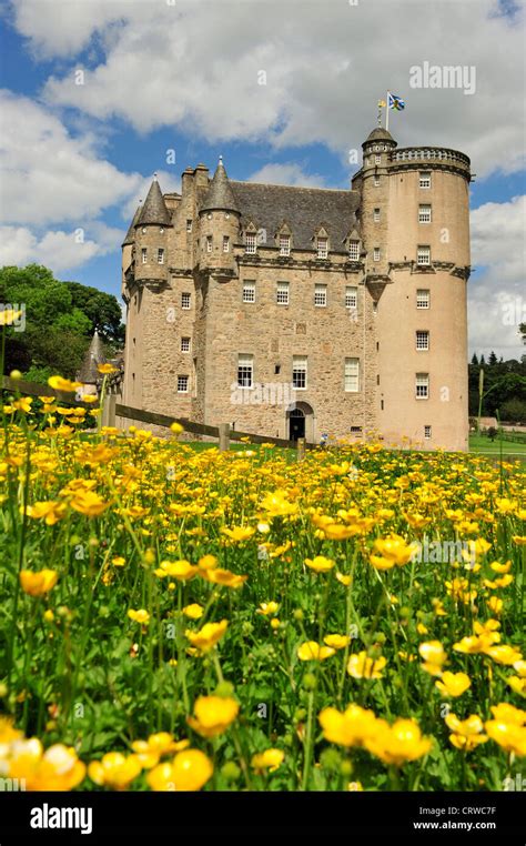 Castle Fraser, Inverurie, Aberdeenshire, Grampian, Scotland Stock Photo - Alamy