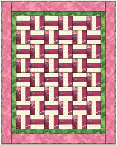 Basket weave quilt | Basket weaving, Rail fence quilt, Quilts