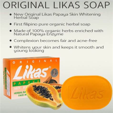 likas papaya soap SKIN WHITEINEG | Shopee Philippines