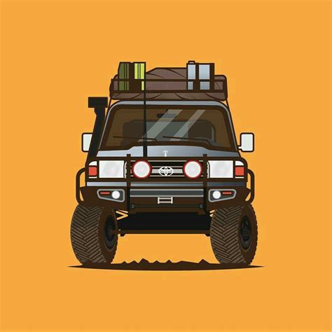 Pin by Darrell Ong on Land Cruiser Artwork | Land cruiser, Land cruiser 70 series, Toyota land ...