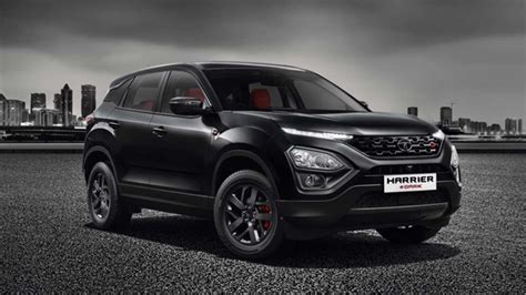 Auto Expo 2023: Tata Harrier Red Dark Edition Revealed With ADAS - Specs| Range| Features ...