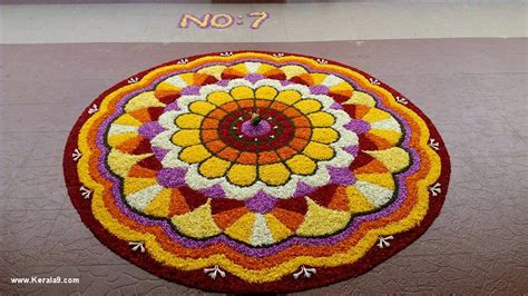 Pookalam Designs With Athapookalam Themes Onam 002