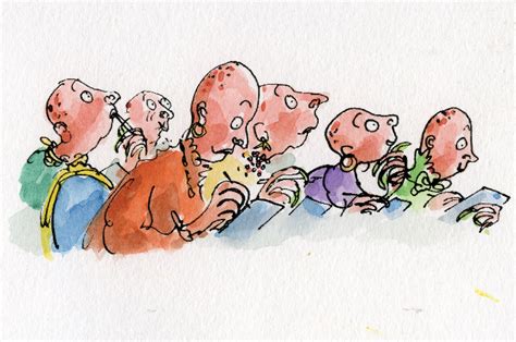 Quentin Blake illustration The Witches by Raold Dahl | Quentin blake illustrations, Quentin ...