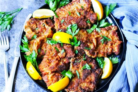 Veal Milanese (Italian Breaded Veal Cutlets) - Eating European