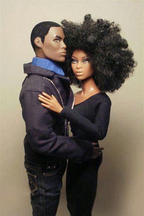 black ken and barbie