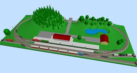 Model Train Layouts & Track Plans - Various projects, designed with ...