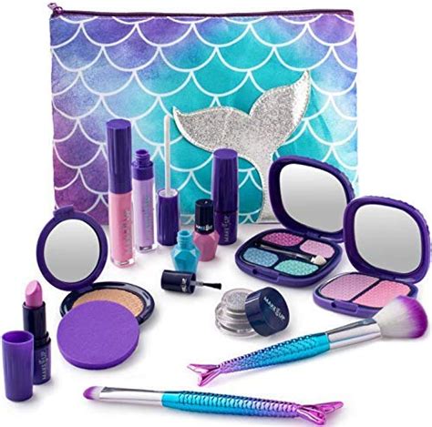 Amazon.com: Make it Up Mermaid Collection Realistic Pretend Makeup Set (NOT Real Makeup): Toys ...