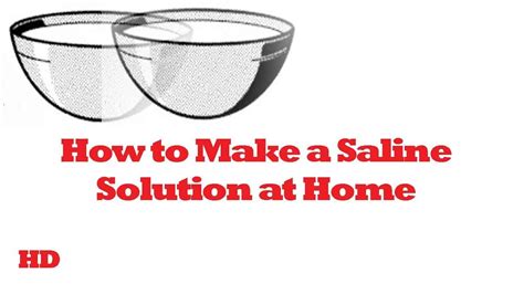 How To Make Normal Saline Solution At Home - Retake Again