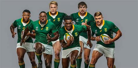 Springboks: New kit launched for the 2019 Rugby World Cup [pictures]