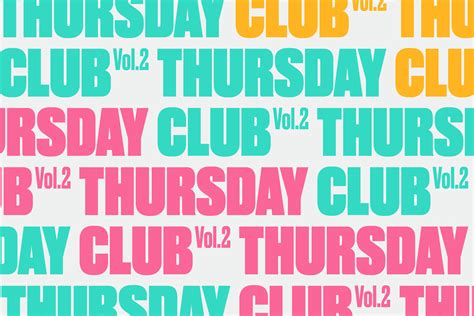 Manifest Thursday Club Brand Identity on Behance