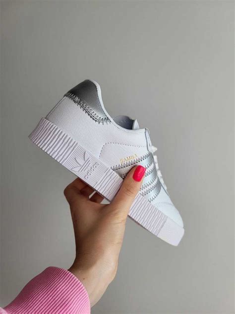 Кроссовки Adidas Samba Platform White/Silver WMN al1: 2 300 грн. - Інші ...