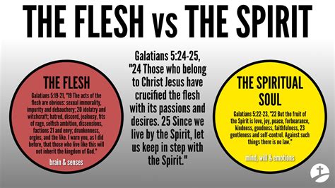 What is the "Flesh" in Galatians 5:19-23?