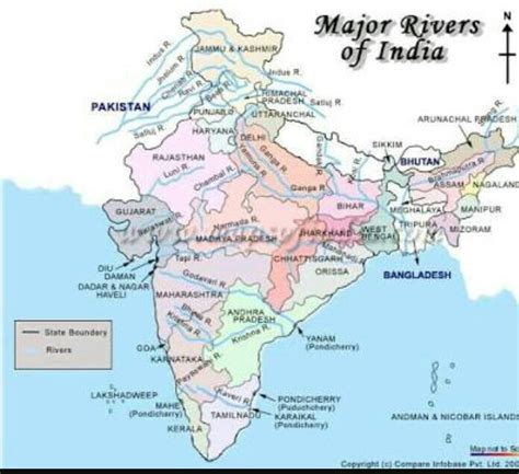 please label satluj and tapi river on india political map - Brainly.in