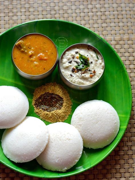 Idli Recipe | Making Soft Idlis at Home | Cooking From Heart | Idli ...