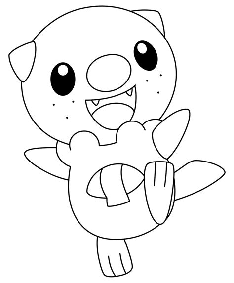 Lineart - Oshawott by Kizarin on DeviantArt