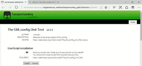 Tampermonkey for Edge · OpenUserJS/OpenUserJS.org Wiki · GitHub