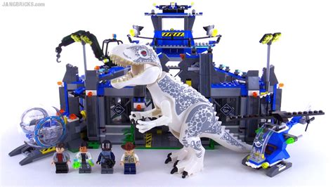 LEGO Jurassic World Indominus Rex Breakout review! set 75919