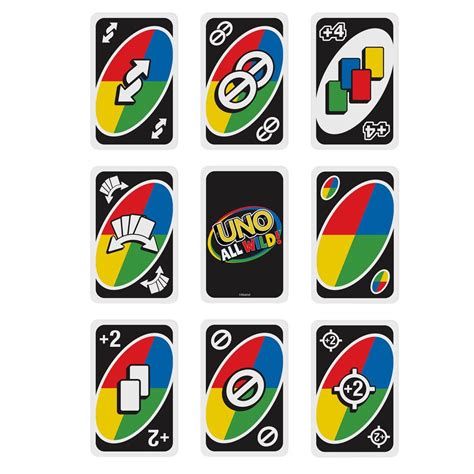 UNO All Wild Card Game - Entertainment Earth