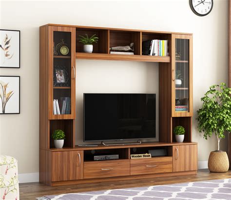 Buy House of Storage TV Unit (Exotic Teak Finish) Online in India at ...