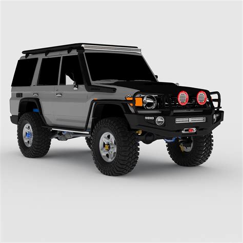 2014 Toyota Land Cruiser Fj70 Series GXL Off-road 3D