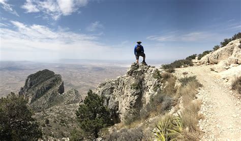 Admiring the view on Guadalupe peak : r/CampingandHiking