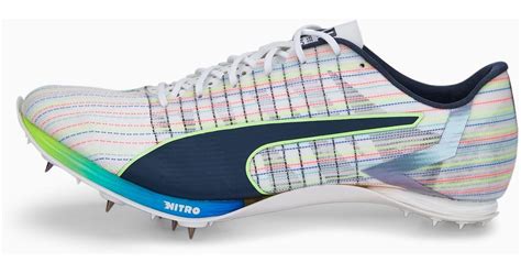 PUMA EvoSPEED TOKYO NITRO JUMP Leichtathletik-Spikes in Blau | Lyst DE