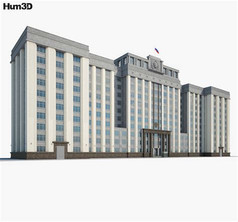 State Duma building 3D model - Download Buildings on 3DModels.org