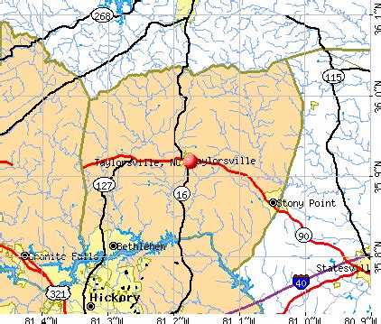 Taylorsville, North Carolina (NC 28681) profile: population, maps, real estate, averages, homes ...