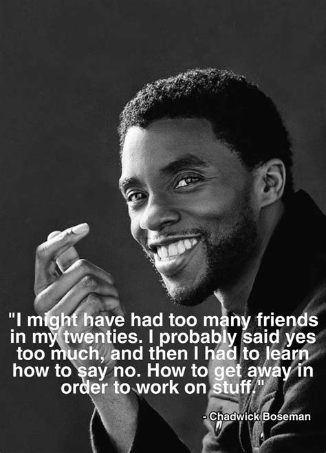 Chadwick Boseman motivational quotes | Chadwick boseman, Black history quotes, Black panther quotes