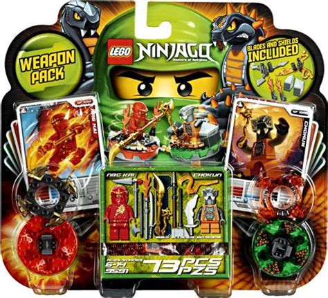 LEGO Ninjago Spinjitzu Spinners Weapon Pack Set 9591 - ToyWiz