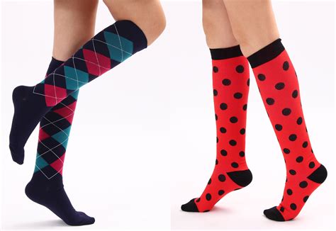 Fashion Compression Socks 20-30 mmHg Graduated Knee High Support Stock – Best Compression Socks Sale