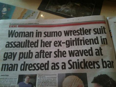 10 Of The Most Ridiculous News Headlines | Funny headlines, Funny news, Bizarre news