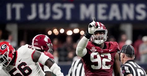 Las Vegas Raiders NFL Draft prospect: DE Justin Eboigbe, Alabama ...