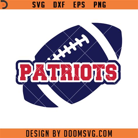 Patriots Football SVG, NFL Team SVG - Doomsvg