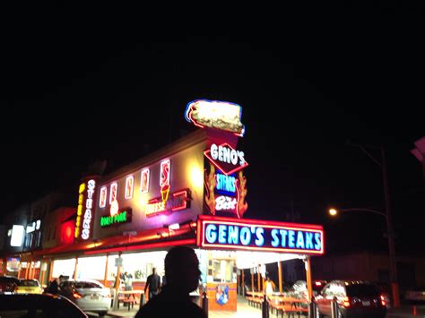 Geno's Steaks in South Philly cheesesteaks Philly Cheesesteaks, South ...