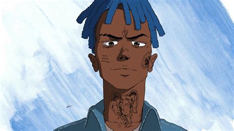 Xxxtentacion Anime Pics ~ Anime Waifu Aesthetic Rappers Characters Gangsta Character Badass Rap ...