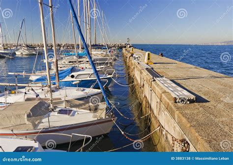 Moored boats stock photo. Image of mooring, sail, marine - 3883138