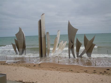 French sculpture of Peace on Omaha Beach, Normandy | French sculpture, Sculpture, Places to see