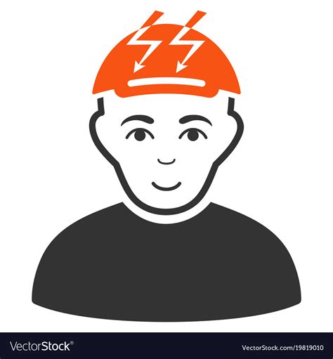 Headache person icon Royalty Free Vector Image